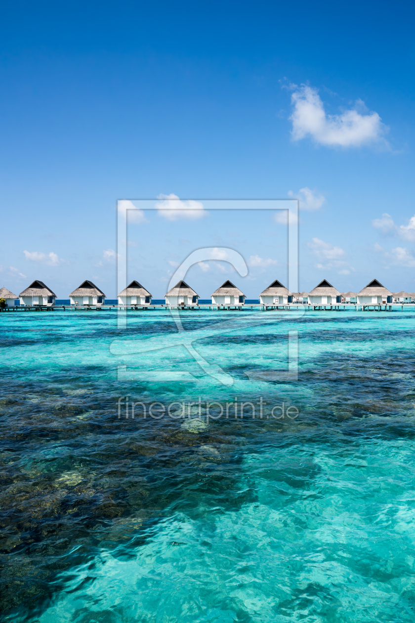 Bild-Nr.: 12086677 Overwater Villas auf den Malediven erstellt von eyetronic