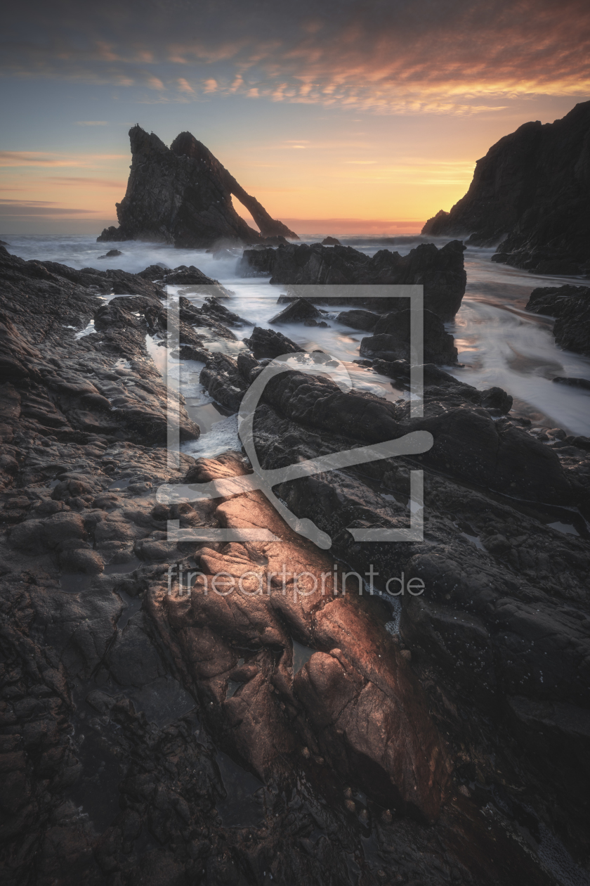 Bild-Nr.: 12086738 Schottland Bow Fiddle Rock Brandung erstellt von Jean Claude Castor