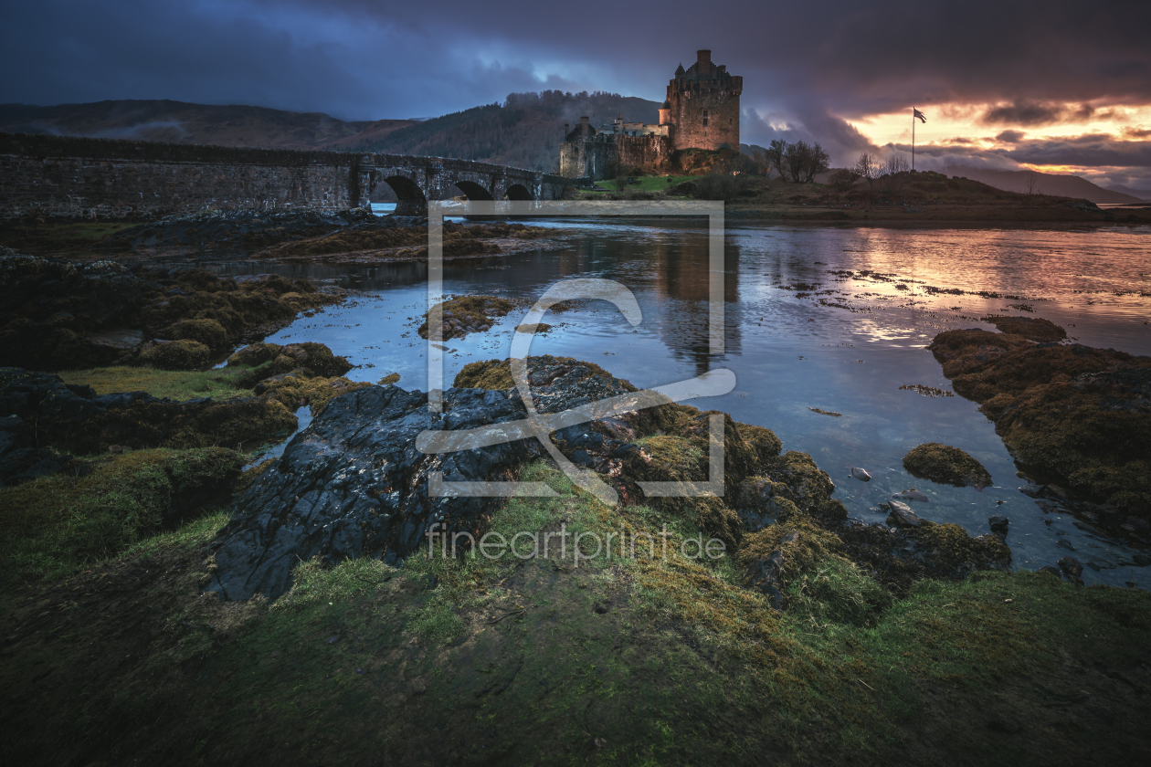 Bild-Nr.: 12086743 Schottland Eilean Donan Castle Sunset erstellt von Jean Claude Castor