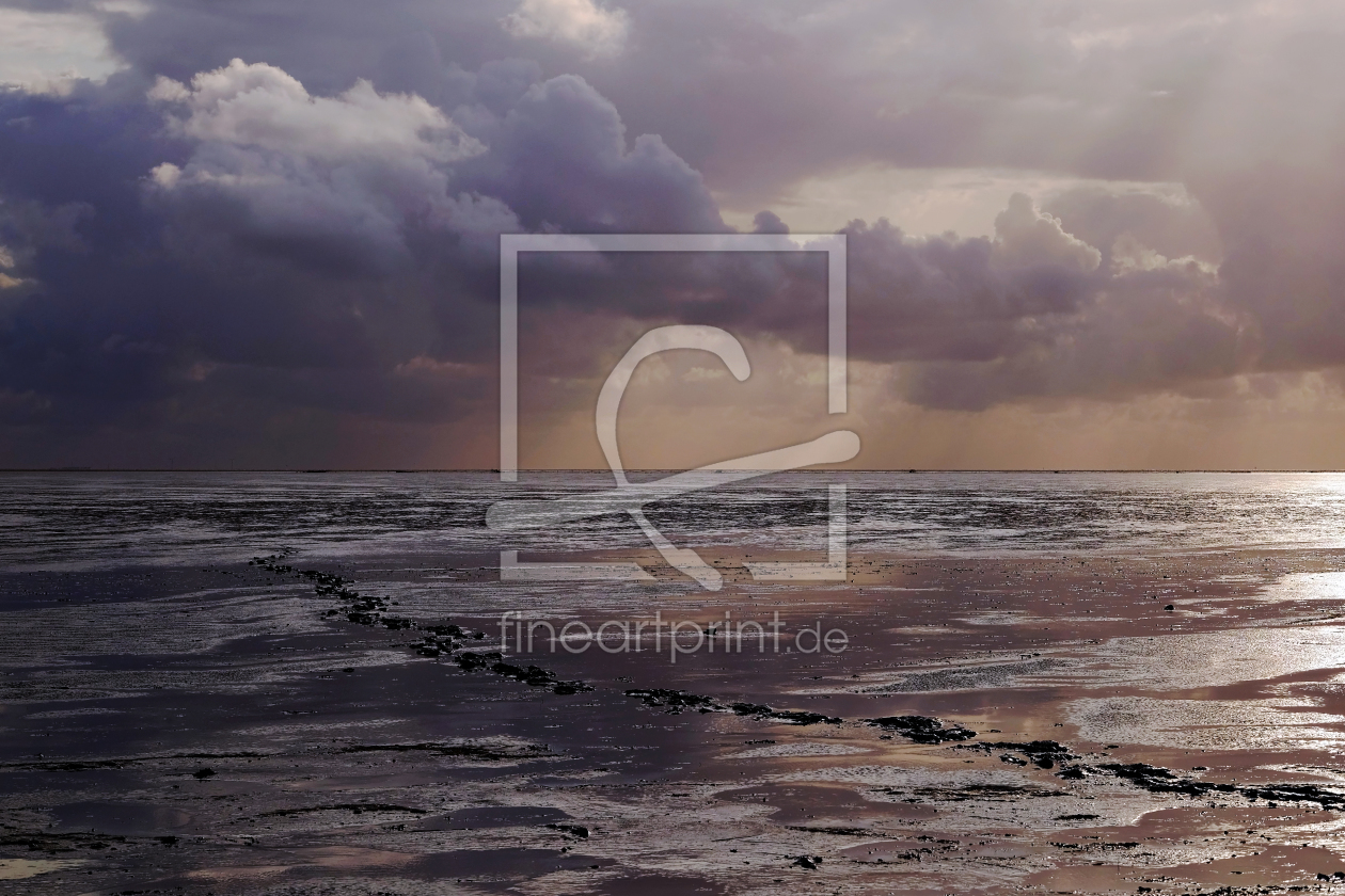 Bild-Nr.: 12087076 Sonne Himmel und das Wattenmeer  erstellt von Ostfriese