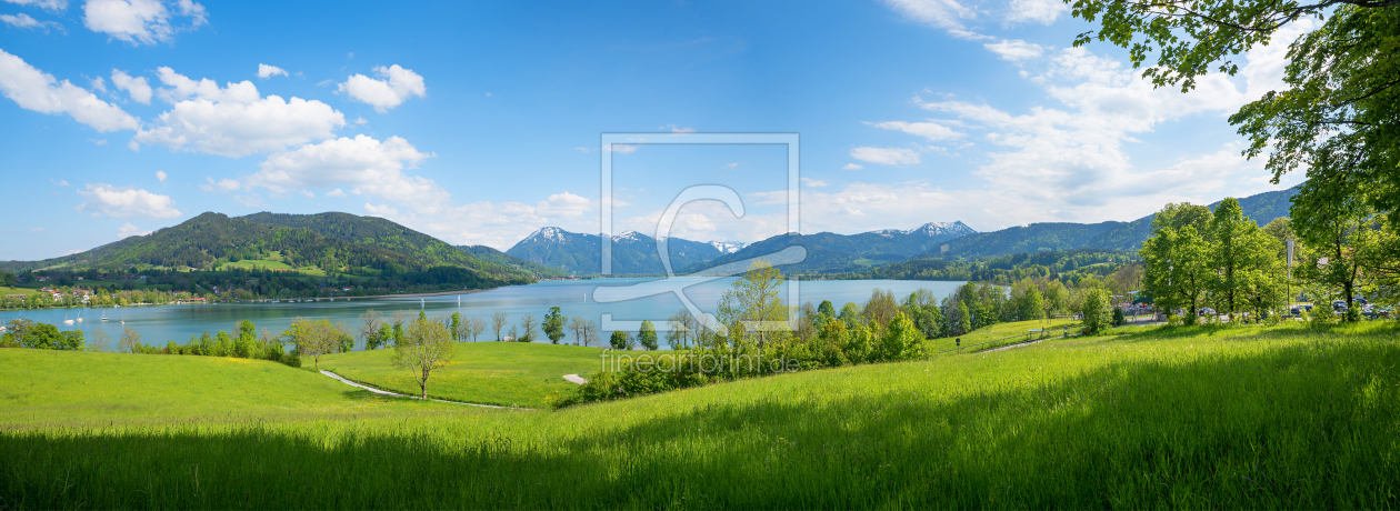 Bild-Nr.: 12089214 Tegernseeblick von Kaltenbrunn Oberbayern erstellt von SusaZoom