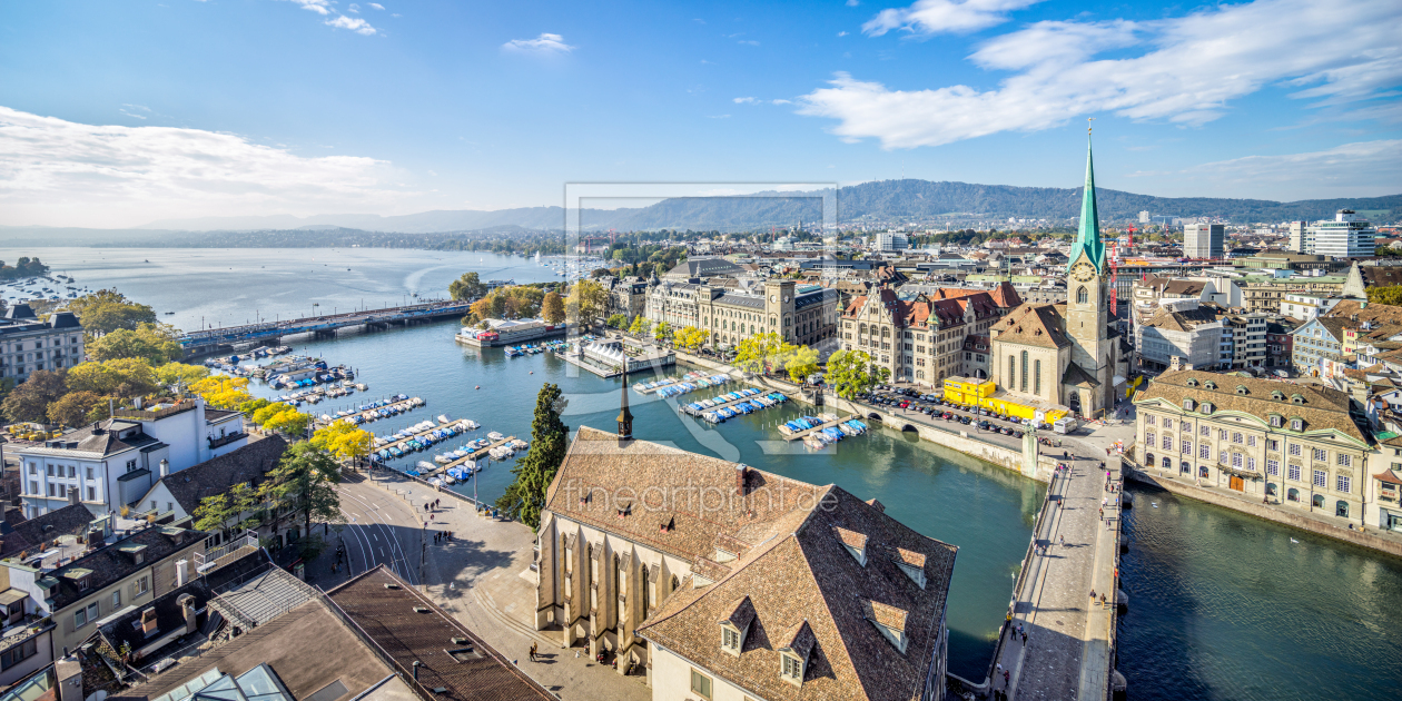Bild-Nr.: 12089814 Zürich Stadtansicht erstellt von eyetronic
