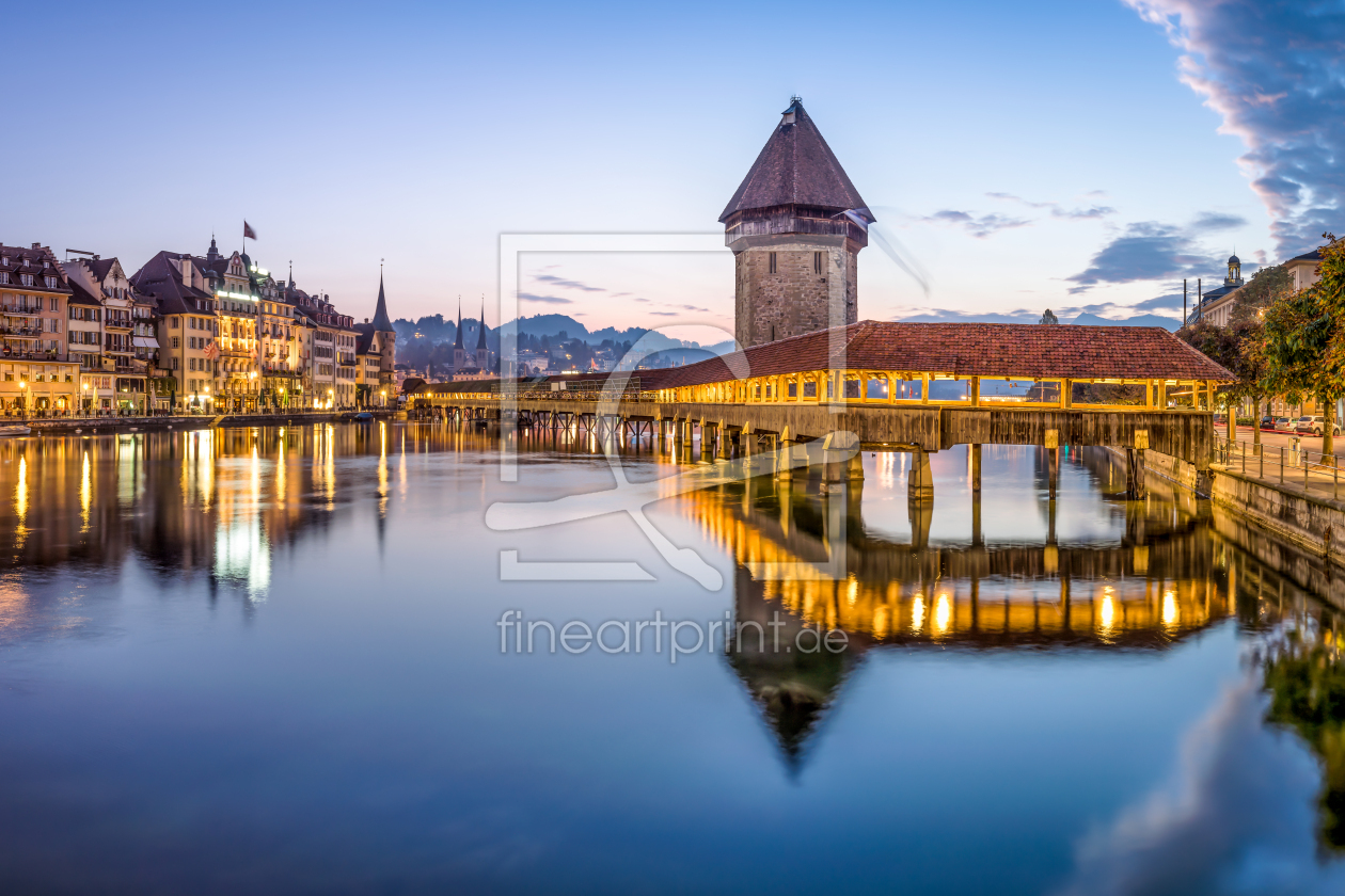 Bild-Nr.: 12089816 Luzern Kapellbrücke erstellt von eyetronic