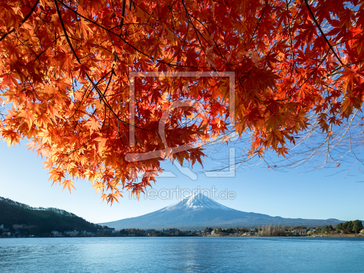 Bild-Nr.: 12089821 Berg Fuji im Herbst erstellt von eyetronic
