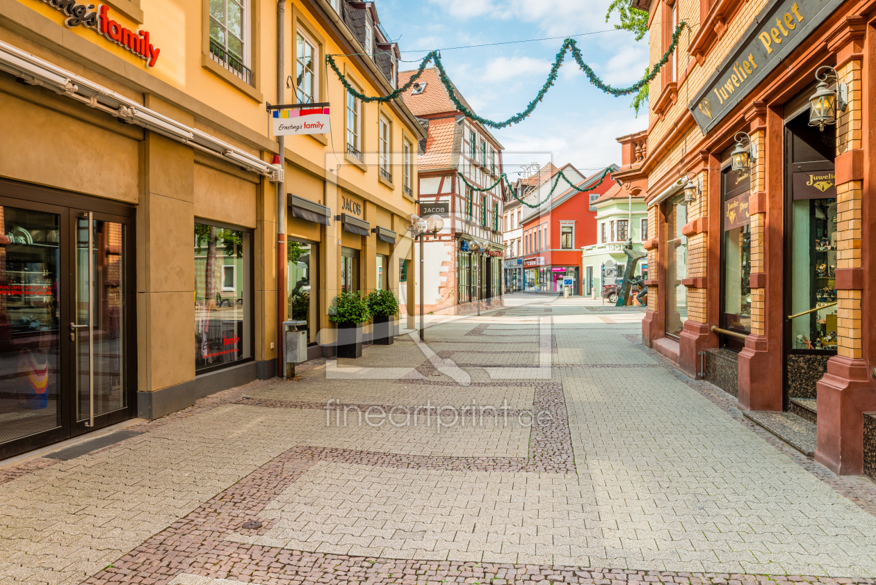 Bild-Nr.: 12090018 Geschäftsstrasse in Alzey 11 erstellt von Erhard Hess