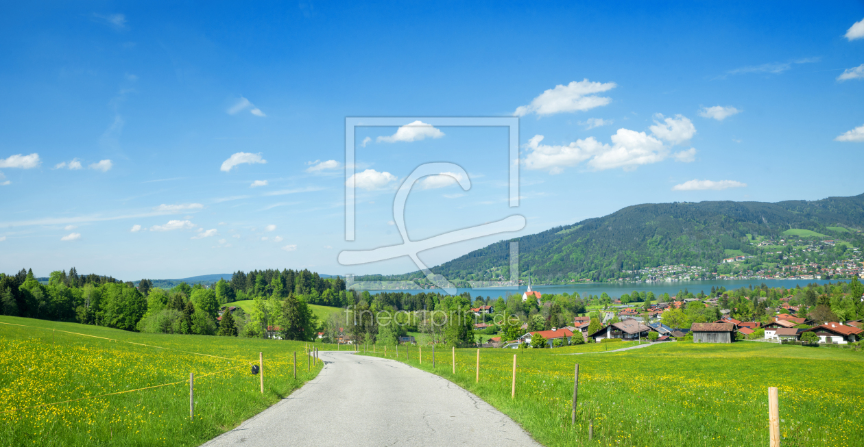 Bild-Nr.: 12090709 Frühlingslandschaft Bad Wiessee am Tegernsee erstellt von SusaZoom