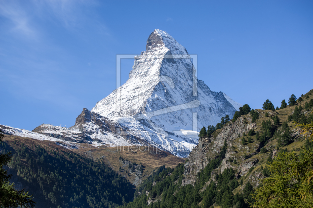 Bild-Nr.: 12090755 Gipfel des Matterhorns erstellt von eyetronic
