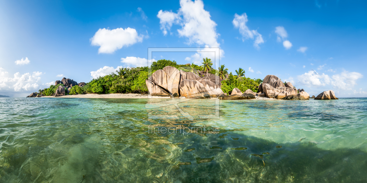 Bild-Nr.: 12091556 Insel La Digue auf den Seychellen erstellt von eyetronic
