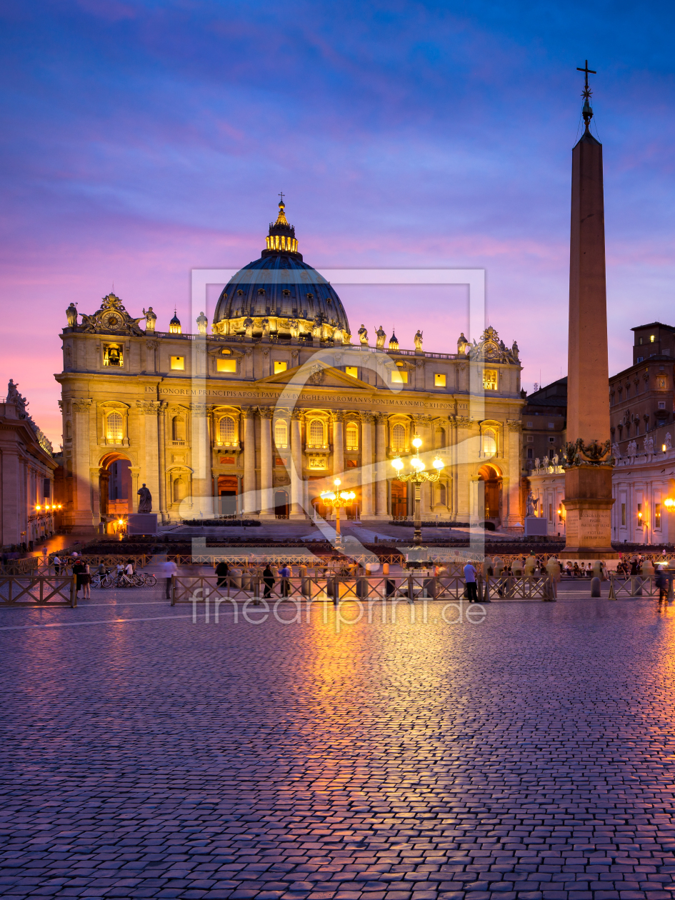 Bild-Nr.: 12091579 Petersdom in Rom erstellt von eyetronic