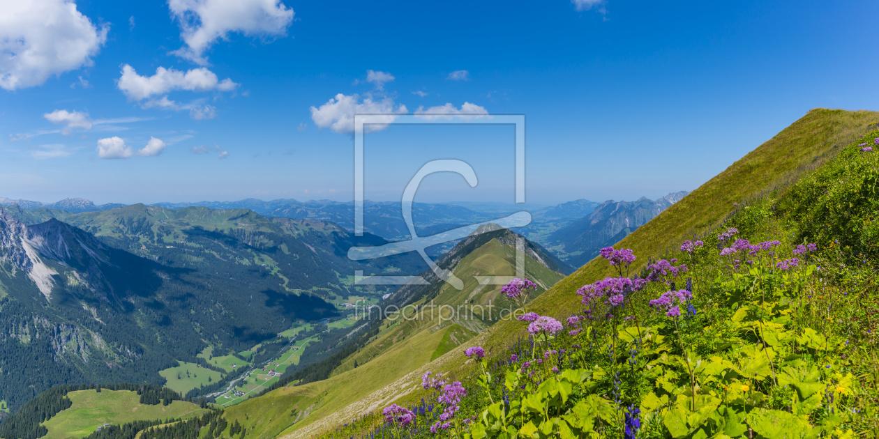 Bild-Nr.: 12093481 Panorama vom Wildengundkopf erstellt von Walter G. Allgöwer