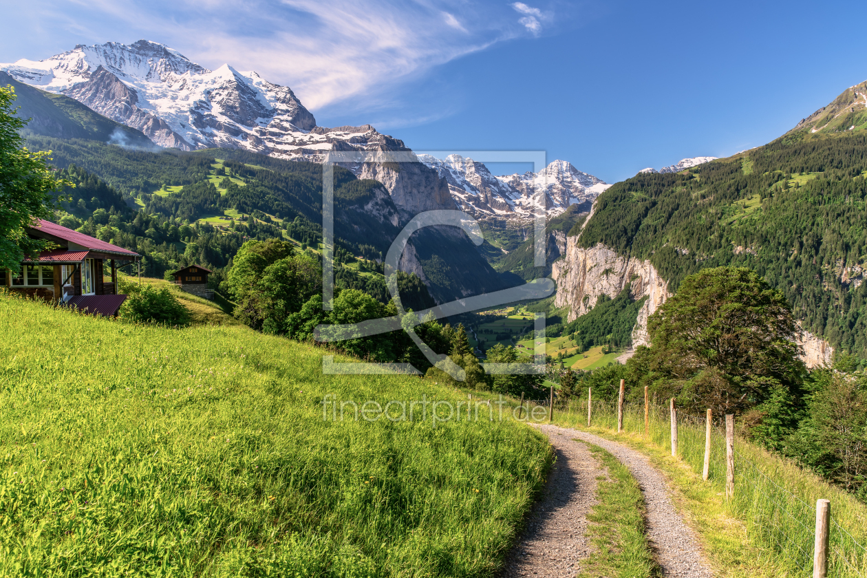 Bild-Nr.: 12093596 Lauterbrunnental Schweiz erstellt von Achim Thomae