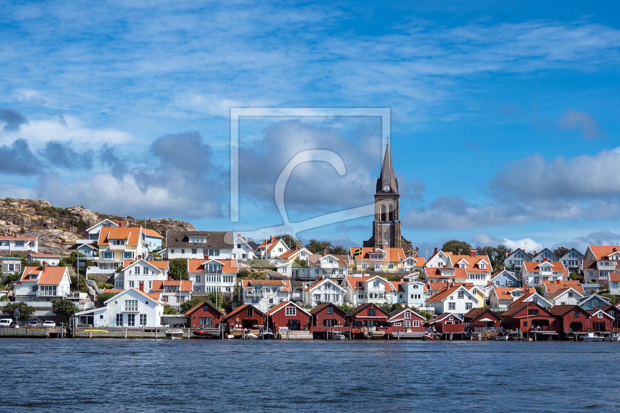 Bild-Nr.: 12094708 Blick auf die Stadt Fjällbacka in Schweden erstellt von Rico Ködder
