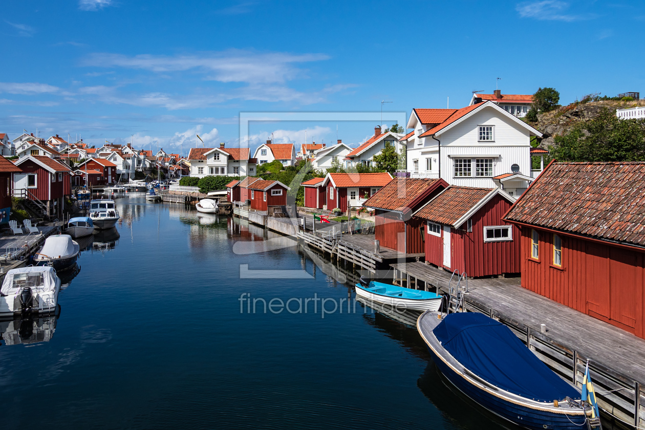 Bild-Nr.: 12094718 Blick auf den Ort Grundsund in Schweden erstellt von Rico Ködder
