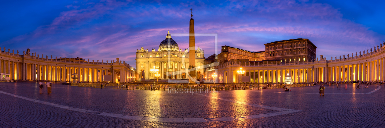 Bild-Nr.: 12094986 Petersplatz Panorama in Rom erstellt von eyetronic