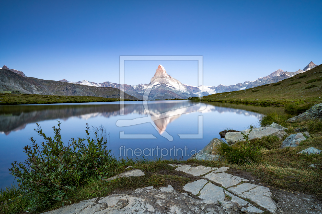 Bild-Nr.: 12096605 Stellisee und Matterhorn bei Zermatt erstellt von eyetronic