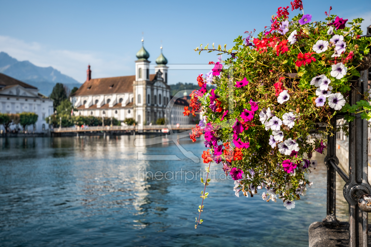 Bild-Nr.: 12096787 Jesuitenkirche in Luzern erstellt von eyetronic