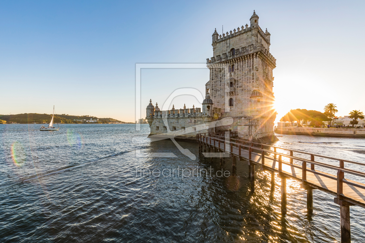 Bild-Nr.: 12096901 Torre de Belem in Lissabon  erstellt von dieterich