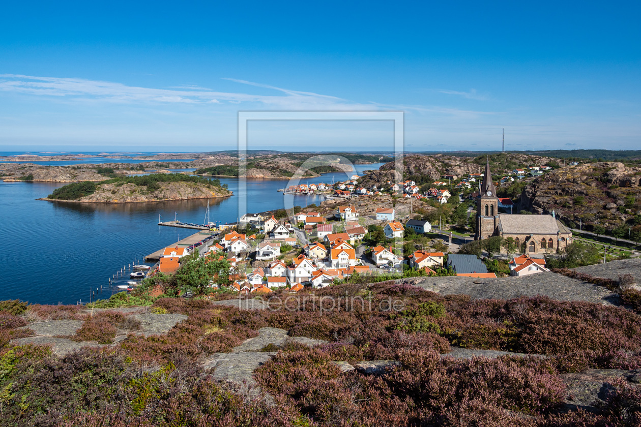 Bild-Nr.: 12097938 Blick auf die Stadt Fjällbacka in Schweden erstellt von Rico Ködder