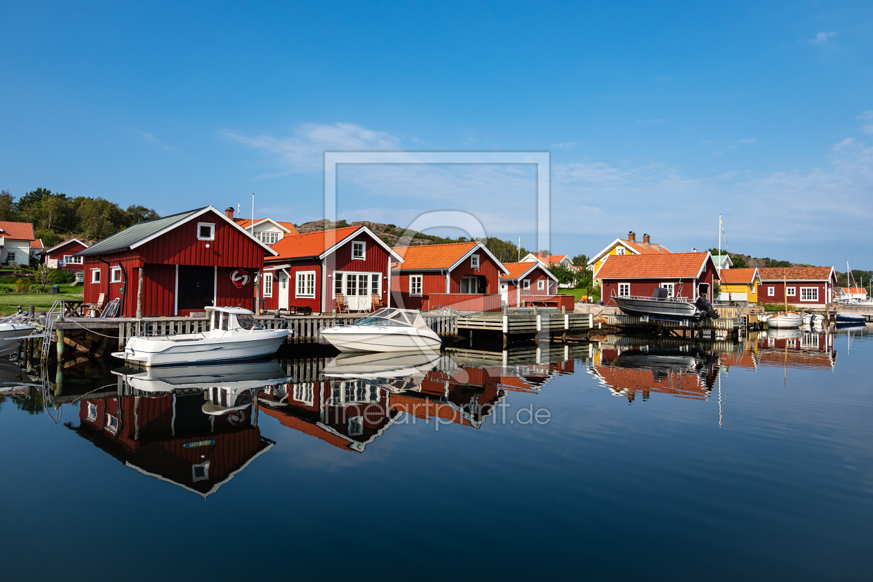 Bild-Nr.: 12097939 Blick auf den Ort Hamburgsund in Schweden erstellt von Rico Ködder