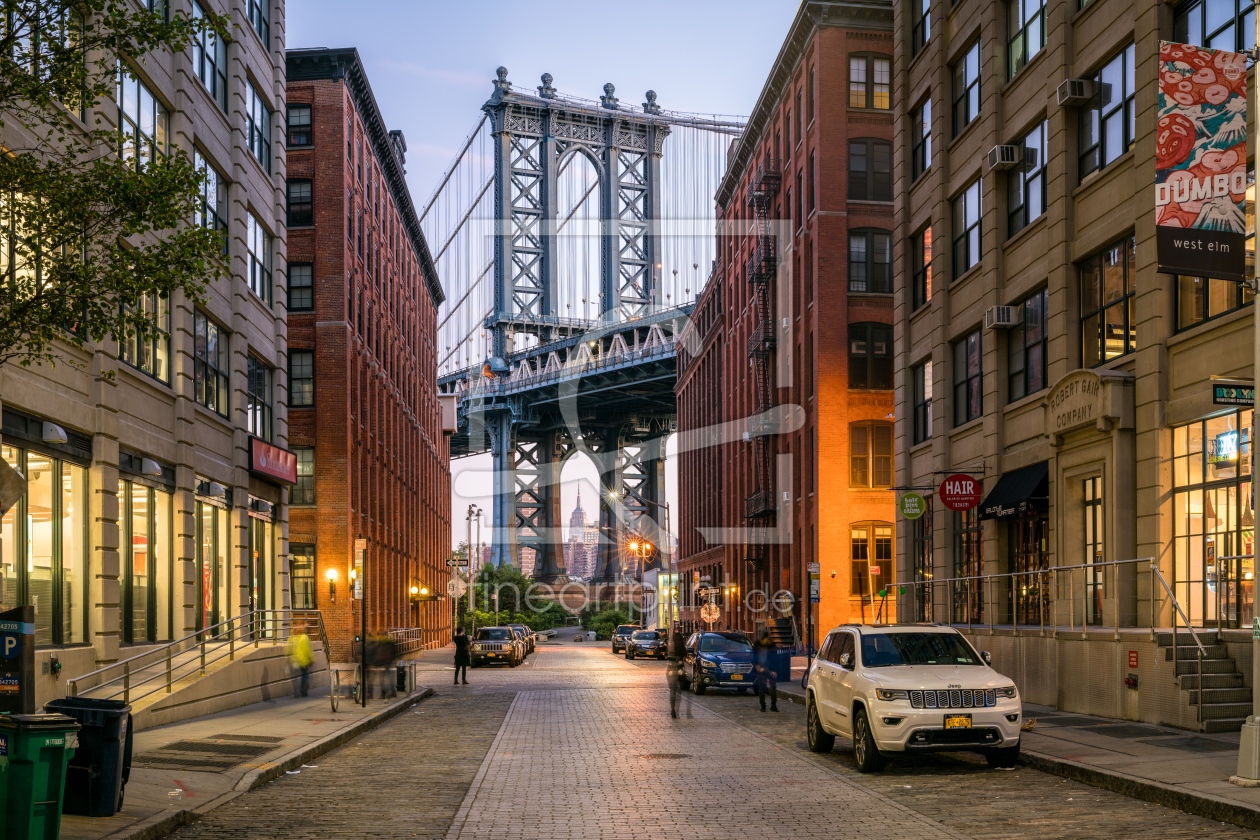 Bild-Nr.: 12098432 Manhattan Bridge in New York City erstellt von eyetronic