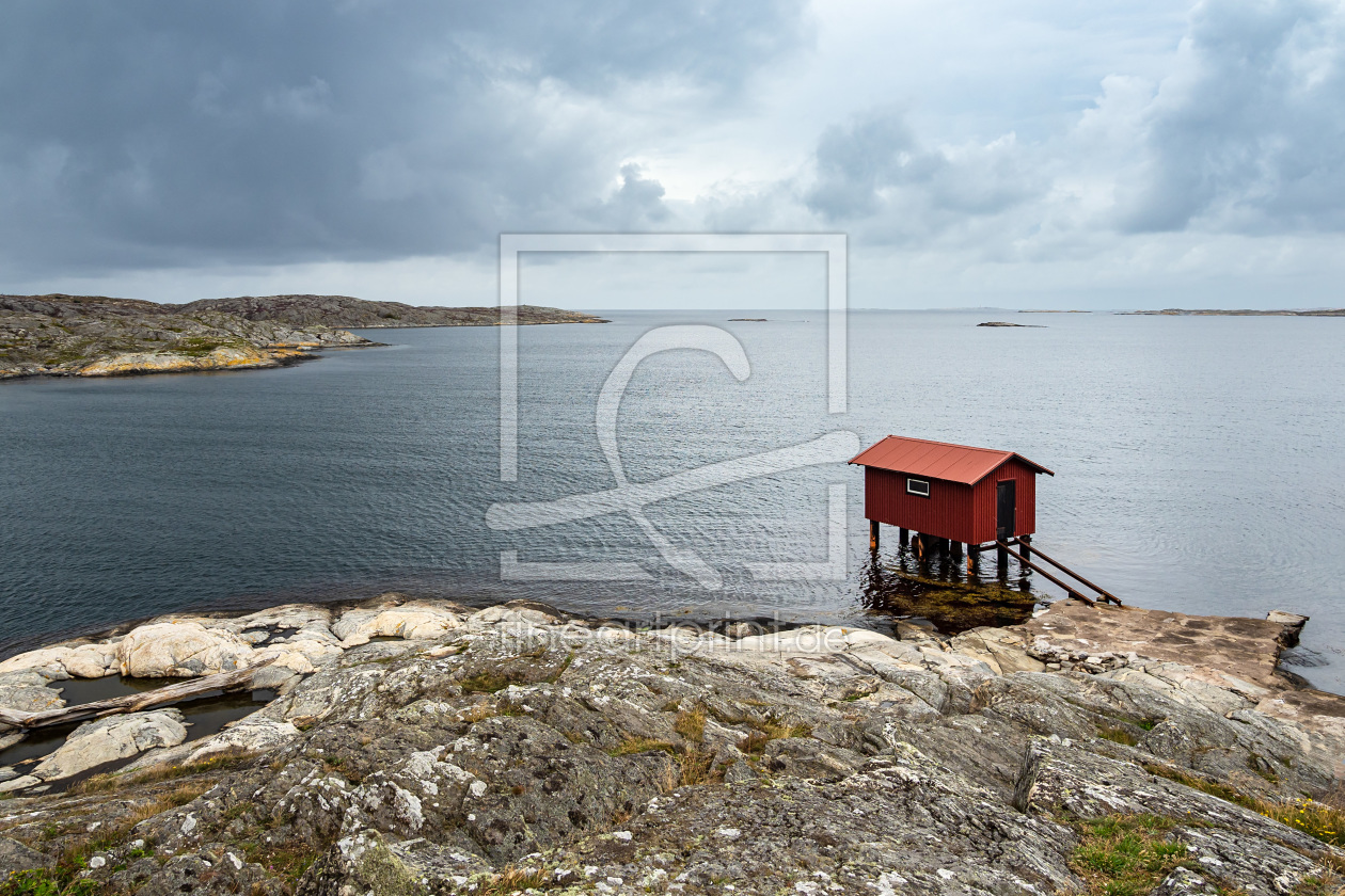 Bild-Nr.: 12102383 Küste in Mollösund in Schweden erstellt von Rico Ködder