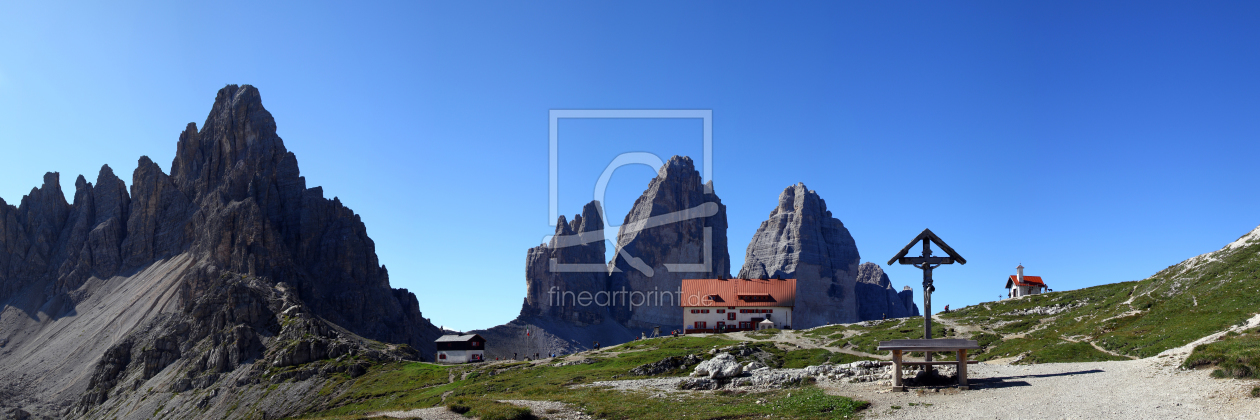 Bild-Nr.: 12103896 Drei Zinnen Hütte  erstellt von Gerhard Albicker