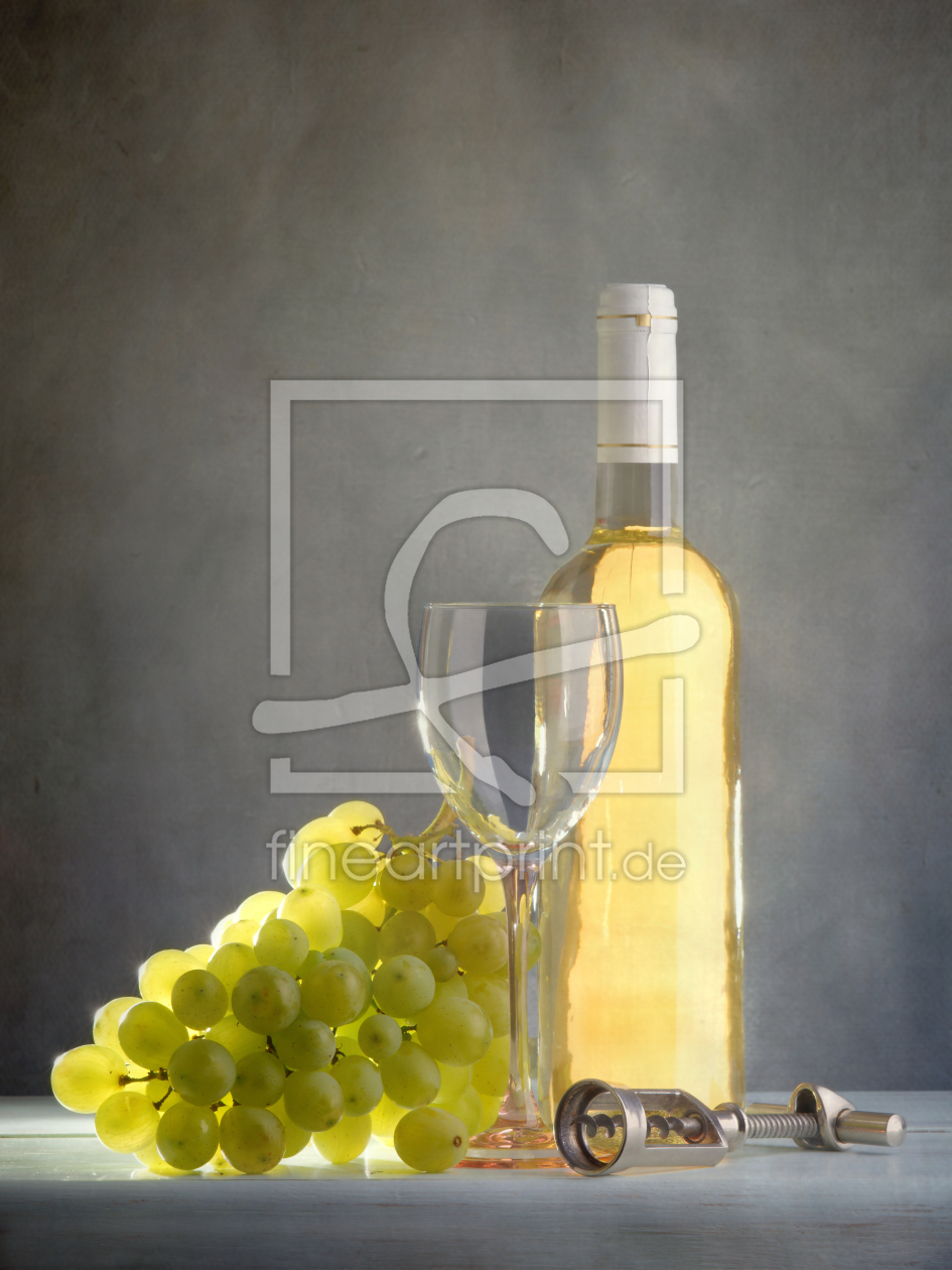 Bild-Nr.: 12105433 Wein und Weintrauben erstellt von Rolf Eschbach