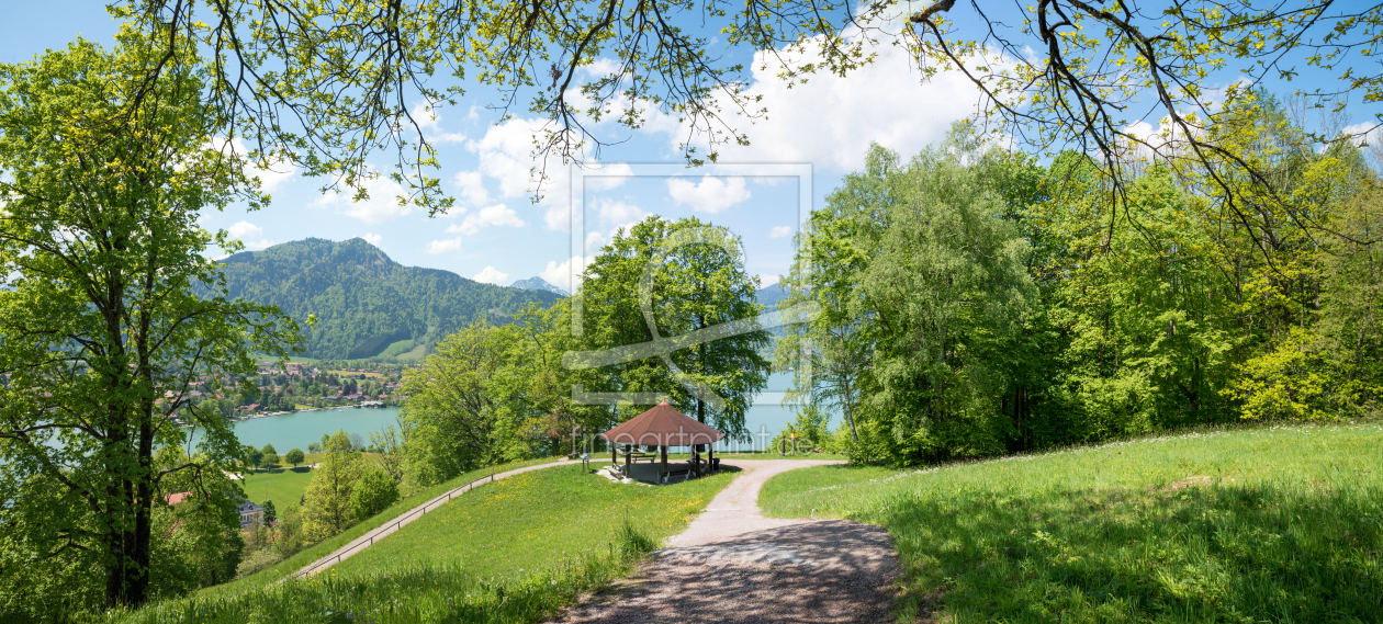 Bild-Nr.: 12115345 Leeberg Höhenweg am Tegernsee im Frühling erstellt von SusaZoom