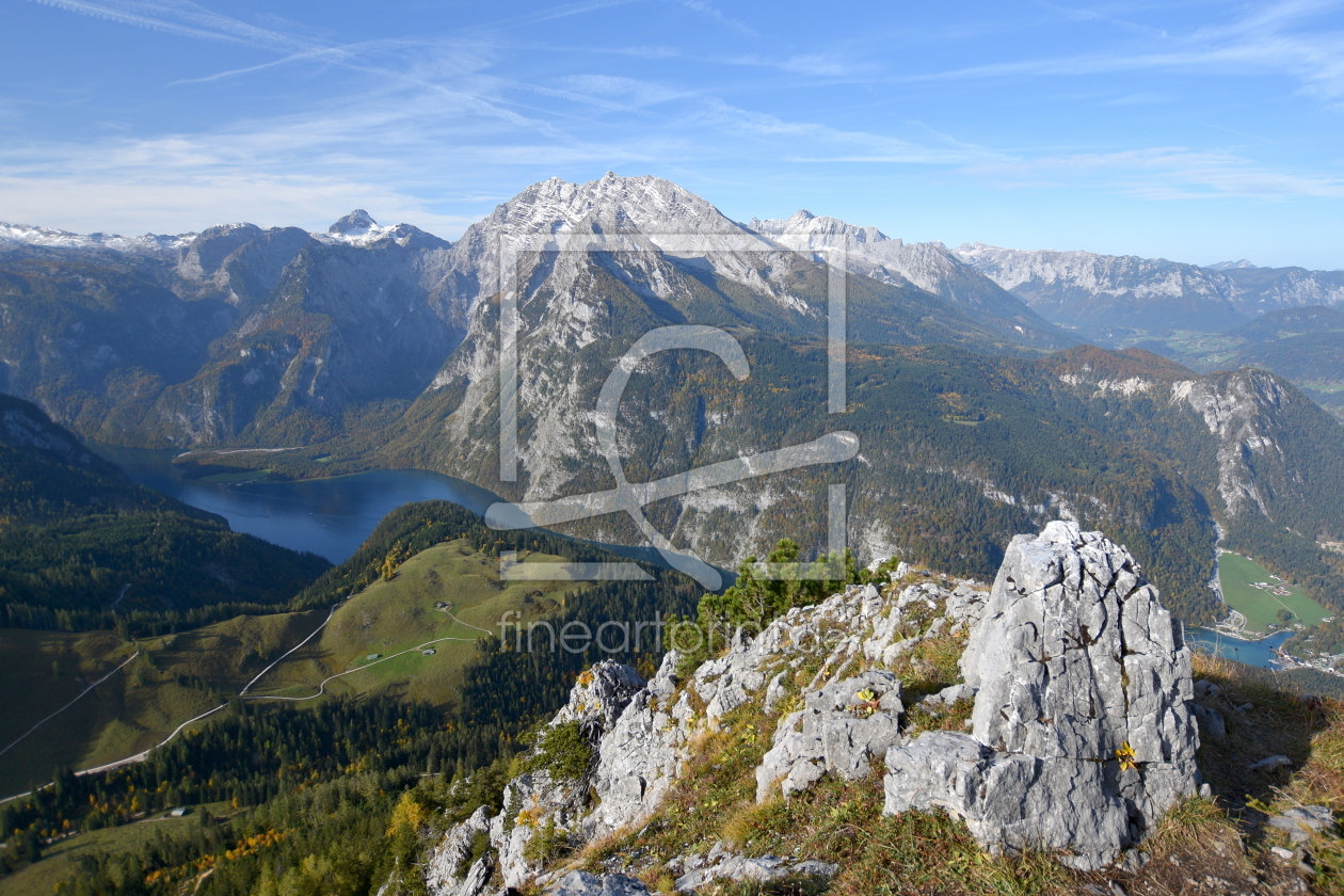 Bild-Nr.: 12118360 Blick auf den Königssee erstellt von GUGIGEI