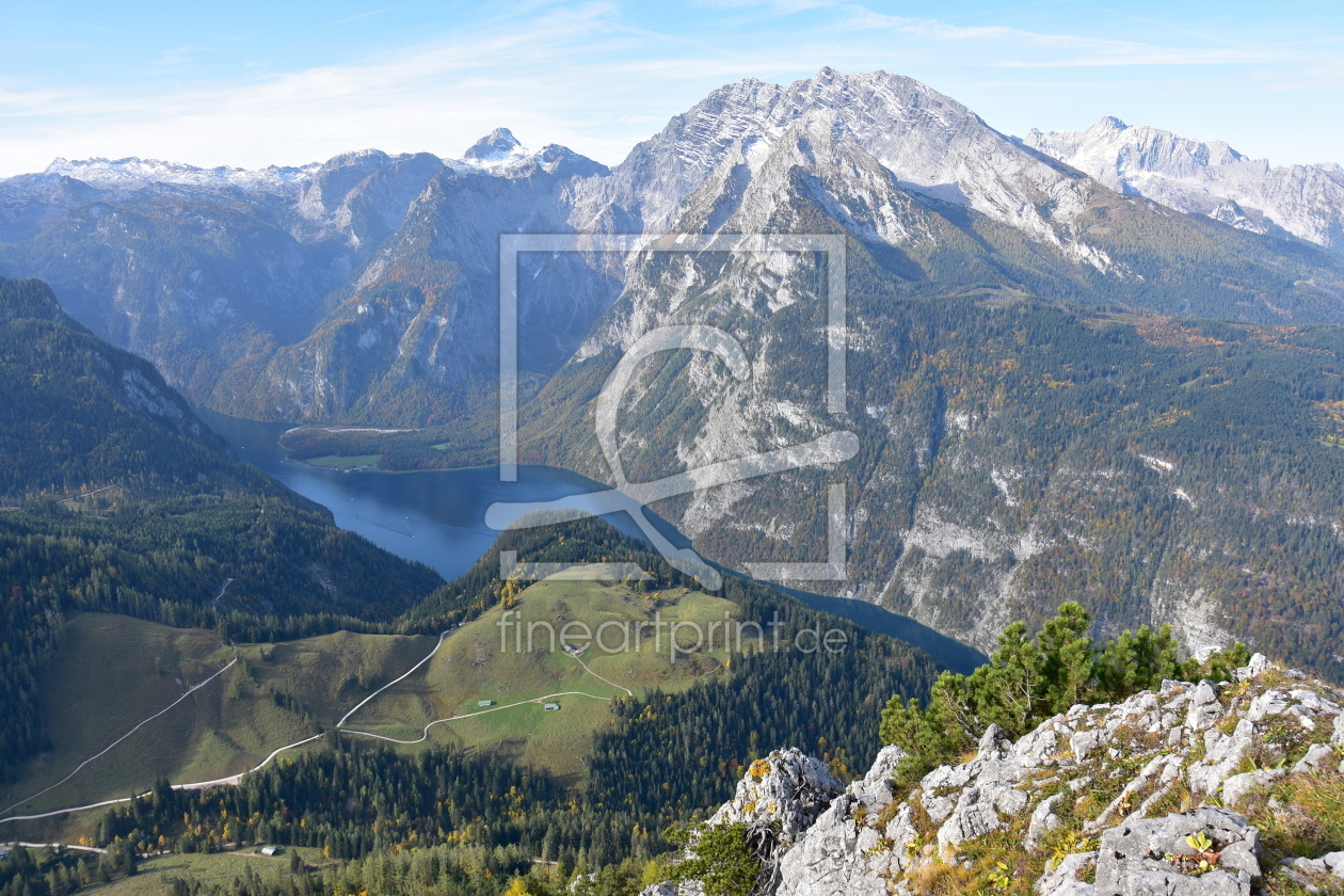 Bild-Nr.: 12118363 Blick auf den Königssee erstellt von GUGIGEI