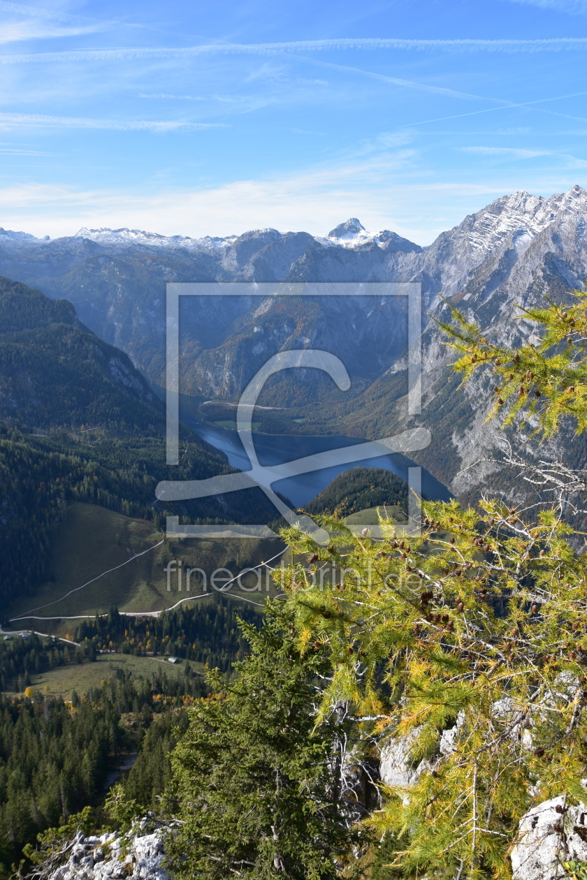 Bild-Nr.: 12118364 Blick auf den Königssee erstellt von GUGIGEI