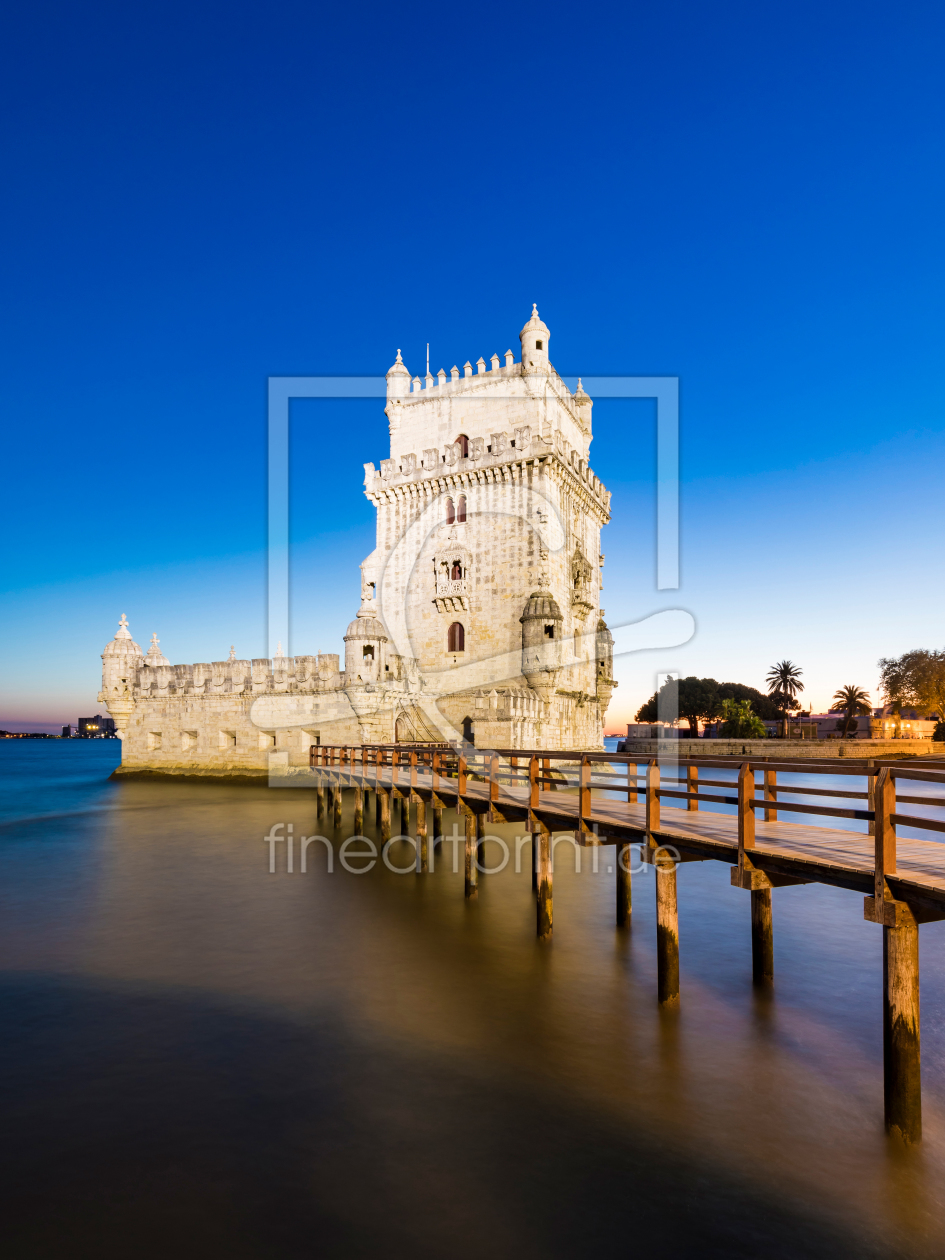 Bild-Nr.: 12126969 Torre de Belem in Lissabon am Abend erstellt von dieterich