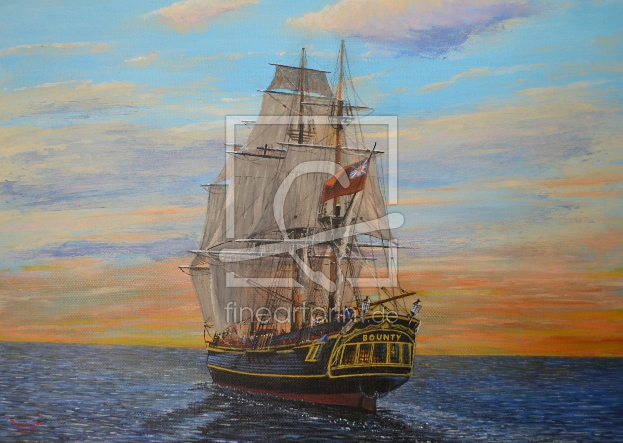 Bild-Nr.: 12128863 HMS Bounty erstellt von SchmidtArt