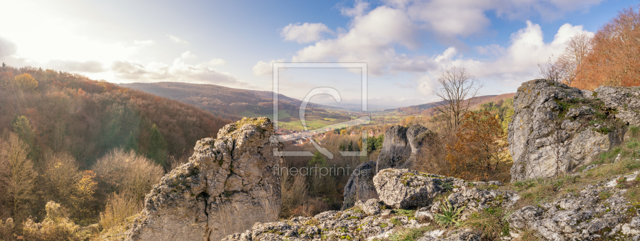 Bild-Nr.: 12131495 Landschaft im sonnigen  Herbst erstellt von luxpediation