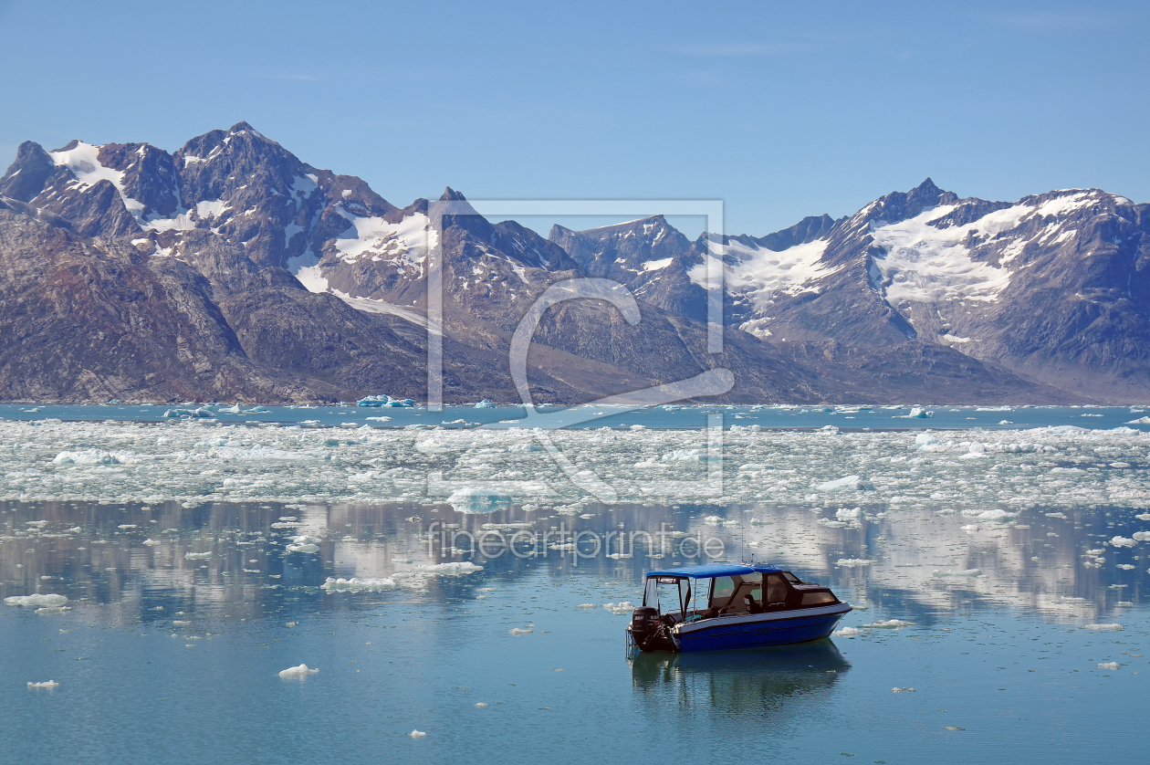 Bild-Nr.: 12131770 Das blaue Boot erstellt von reinhard Pantke