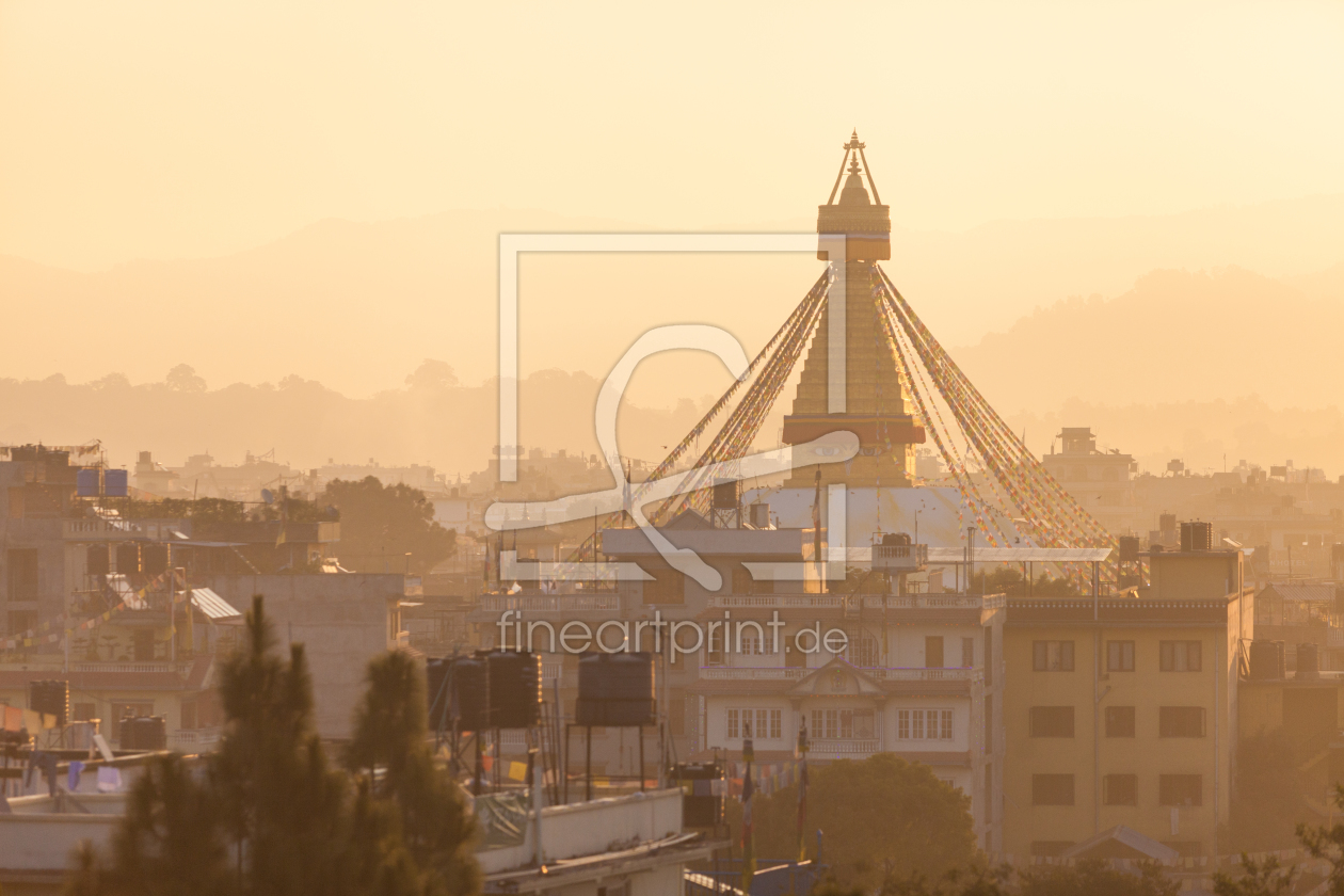 Bild-Nr.: 12142725 Bodnath Stupa in Kathmandu in Nepal erstellt von janschuler