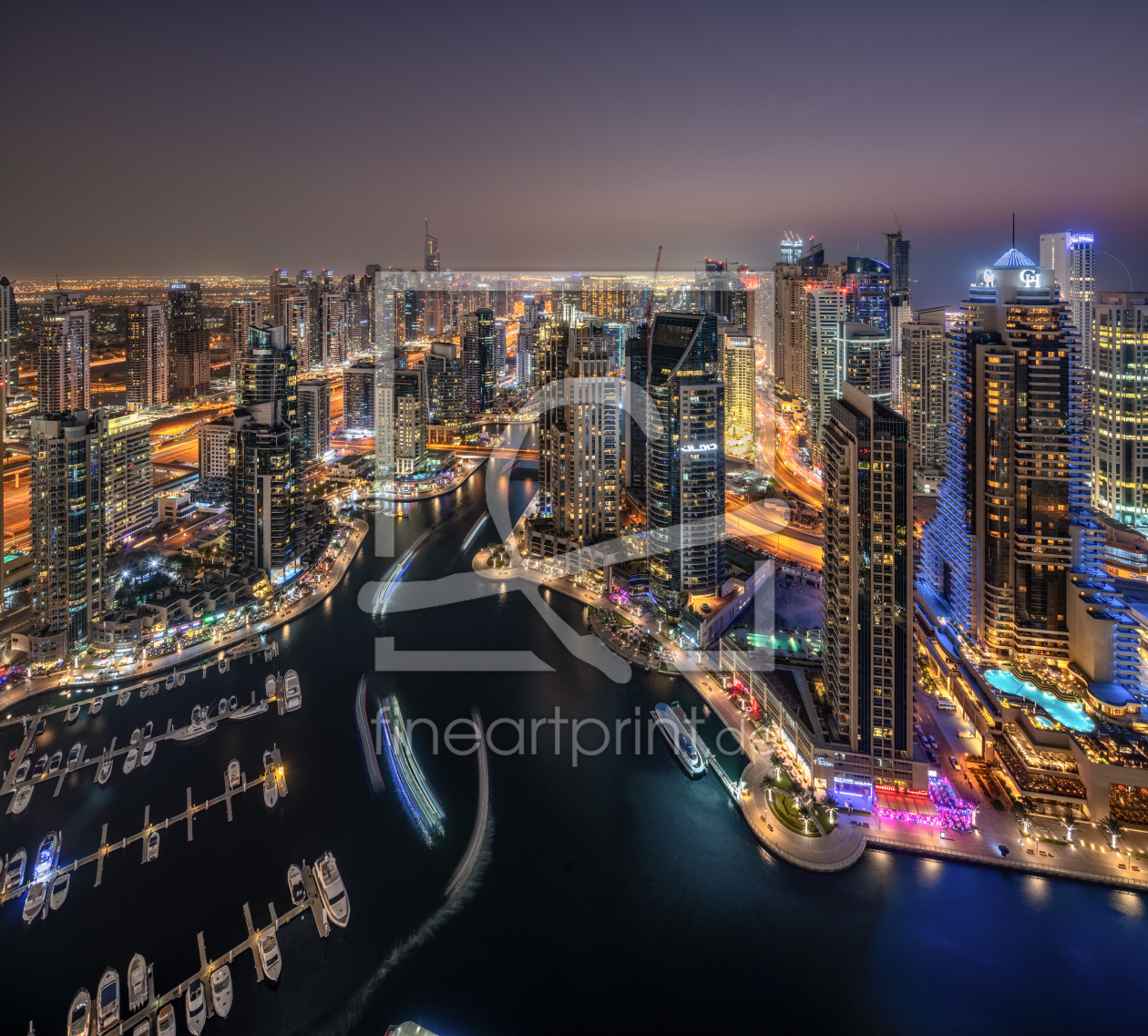 Bild-Nr.: 12143273 Dubai Marina Skyline erstellt von Achim Thomae