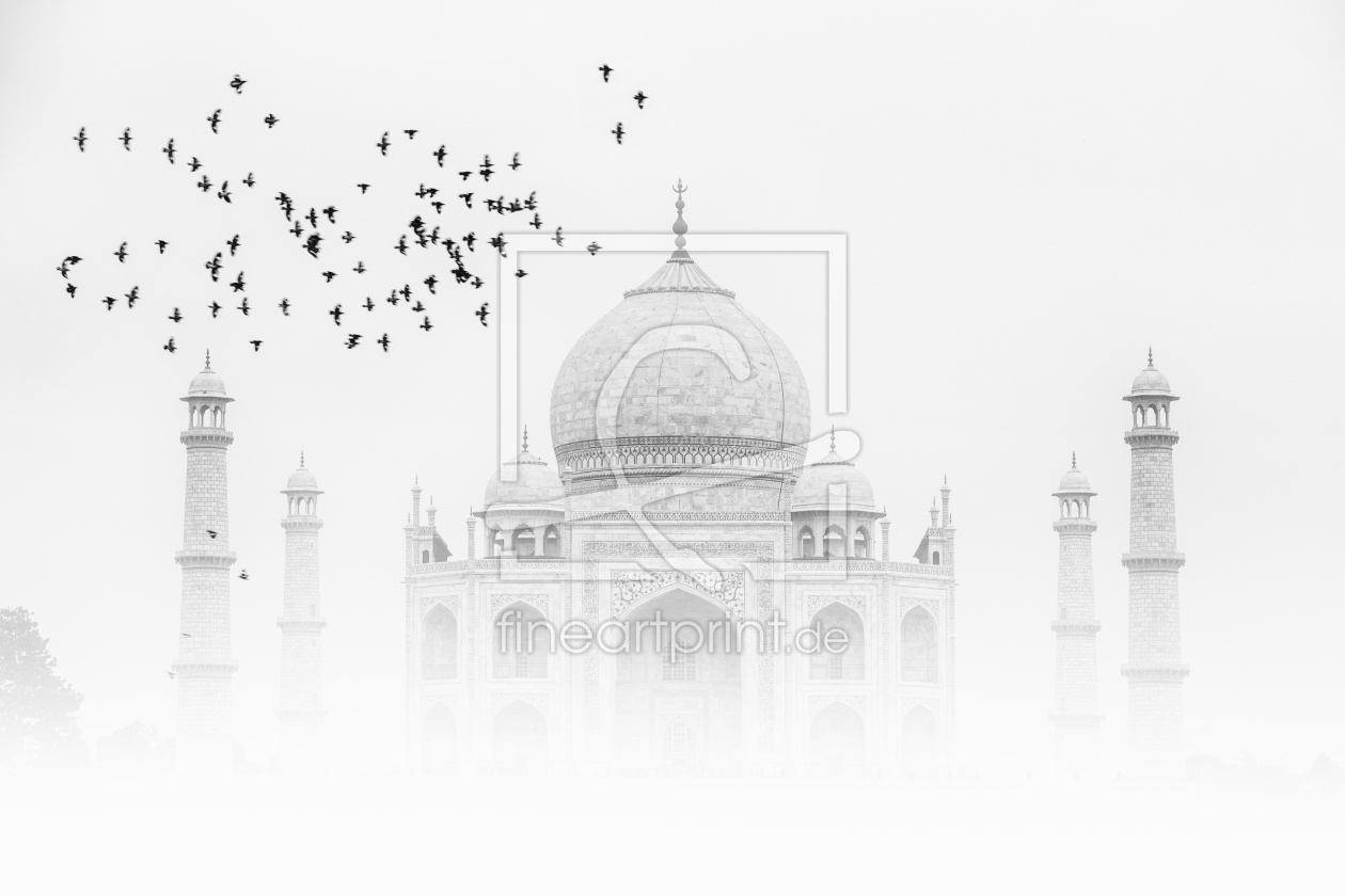 Bild-Nr.: 12144611 Taj Mahal im Nebel erstellt von 