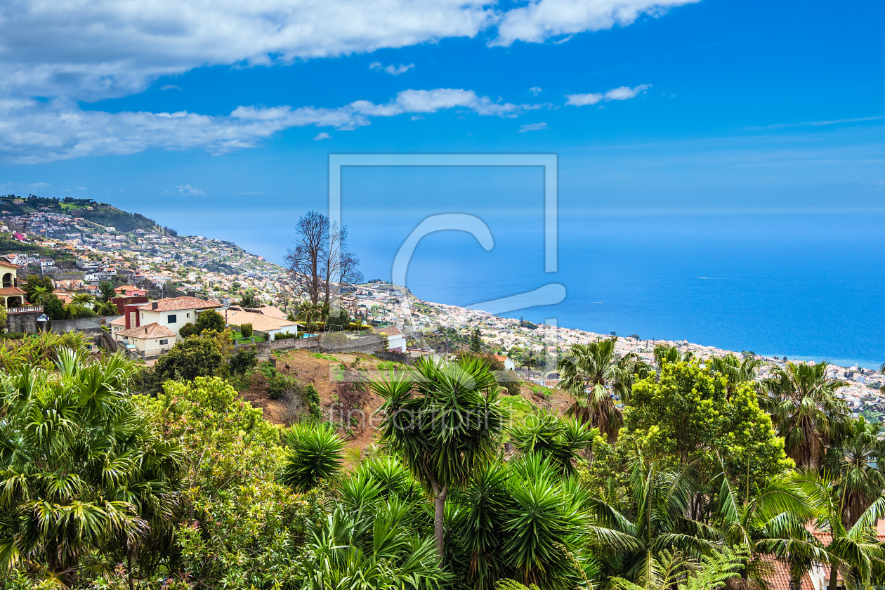 Bild-Nr.: 12153660 Blick auf Funchal auf der Insel Madeira erstellt von Rico Ködder