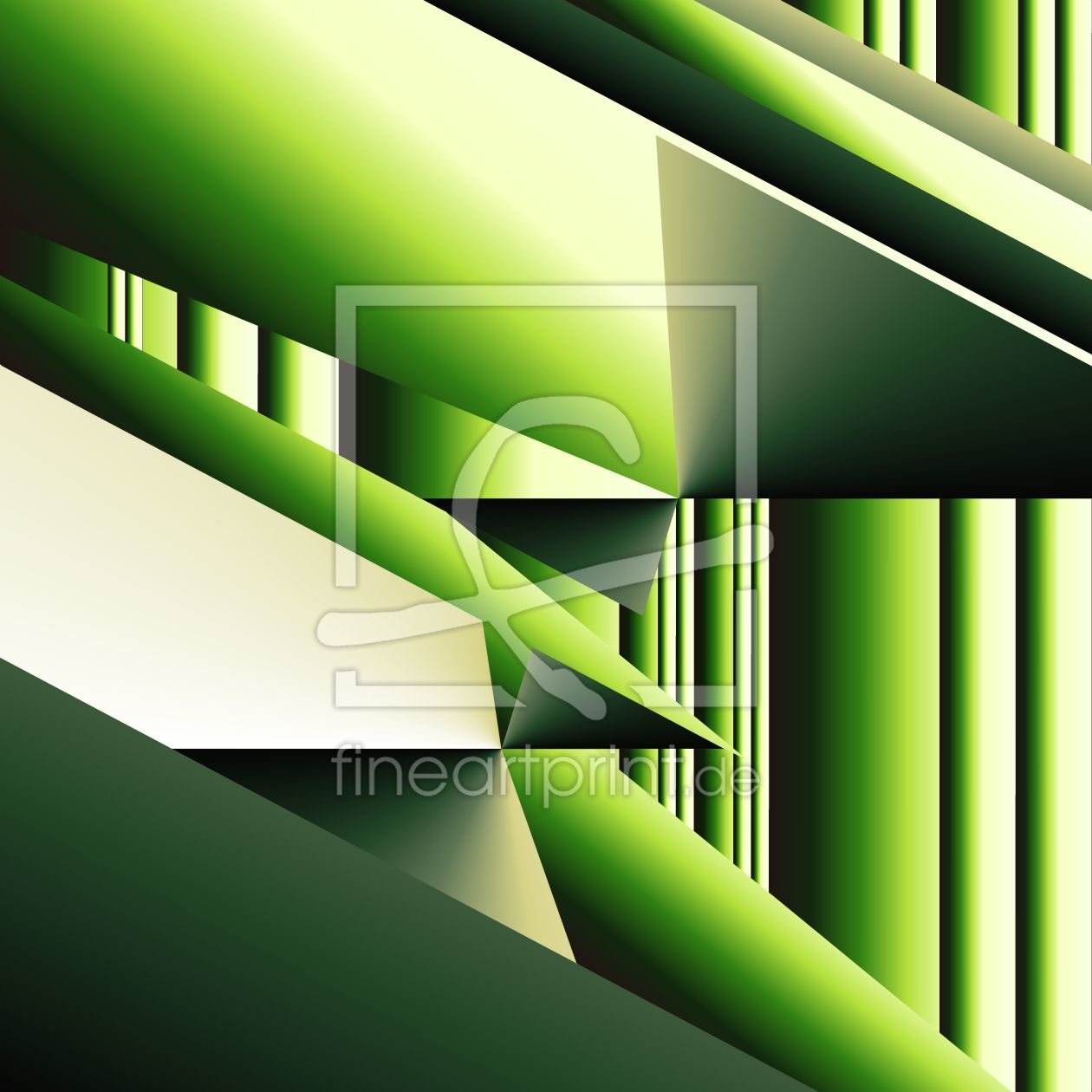 Bild-Nr.: 12158157 Green Bamboo Modern erstellt von Heidemarie Sattler