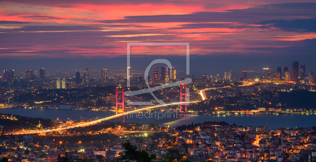 Bild-Nr.: 12159547 Bosphorus bridge in Istanbul erstellt von Mapics