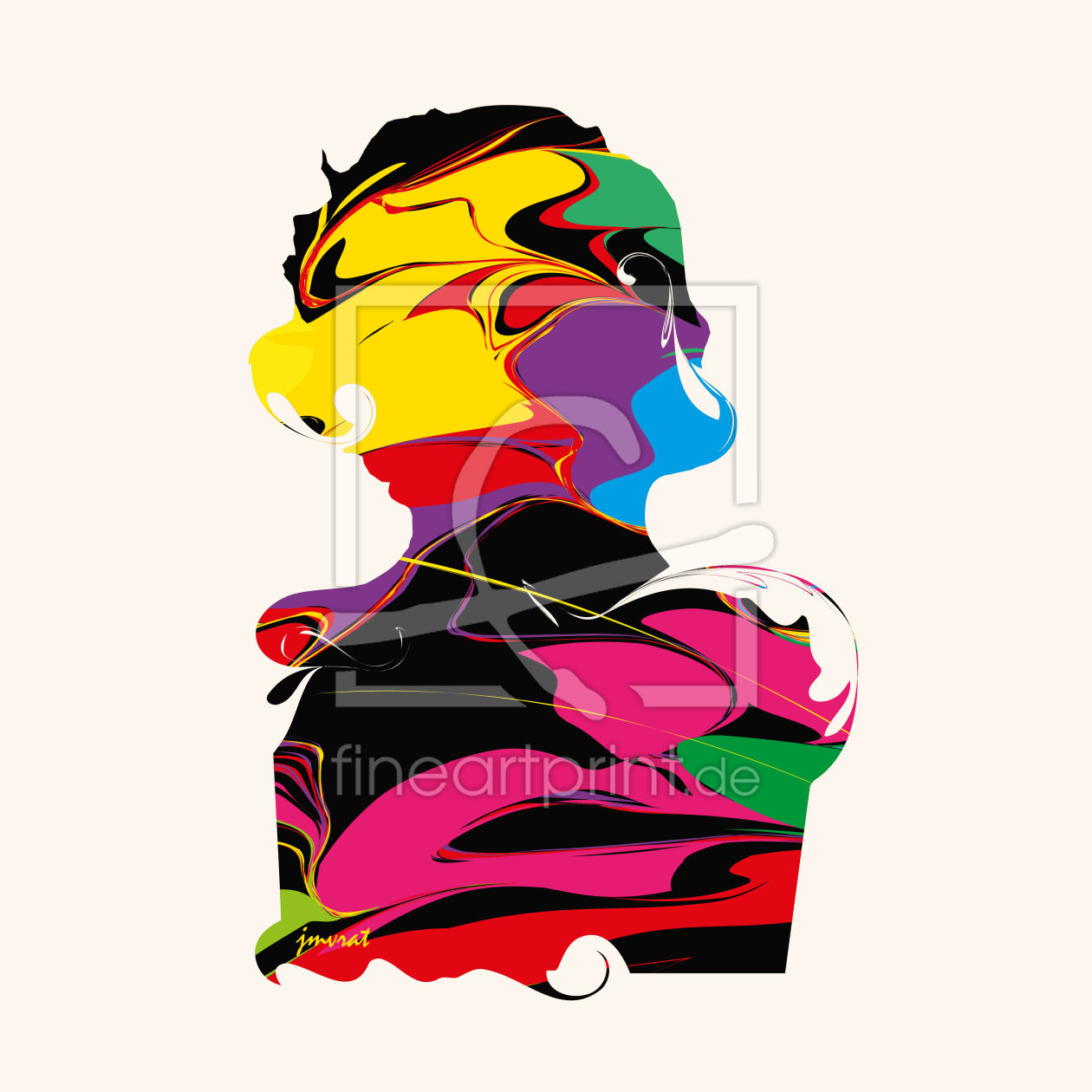 Bild-Nr.: 12162624 Abstract Portrait JM 1115fap erstellt von Johannes Murat