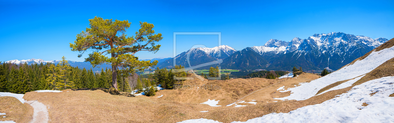 Bild-Nr.: 12162827 Panorama Landschaft Kranzberg Mittenwald erstellt von SusaZoom