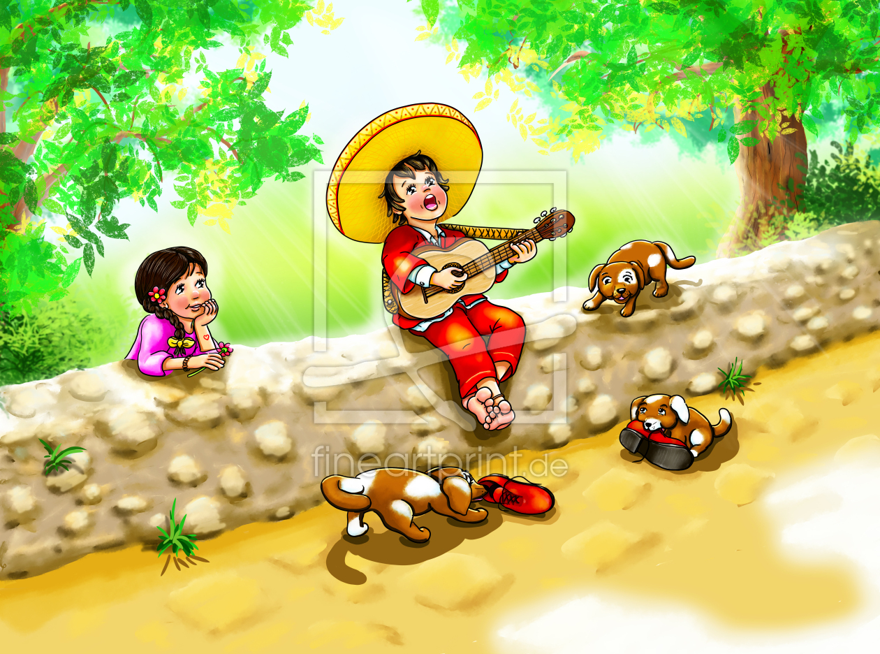 Bild-Nr.: 12163544 verliebt in einen kleinen Musiker erstellt von PeterHolle