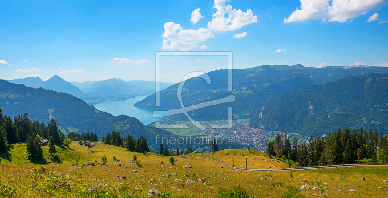 Bild-Nr.: 12163628 Aussicht Schynige Platte auf Interlaken Schweiz erstellt von SusaZoom