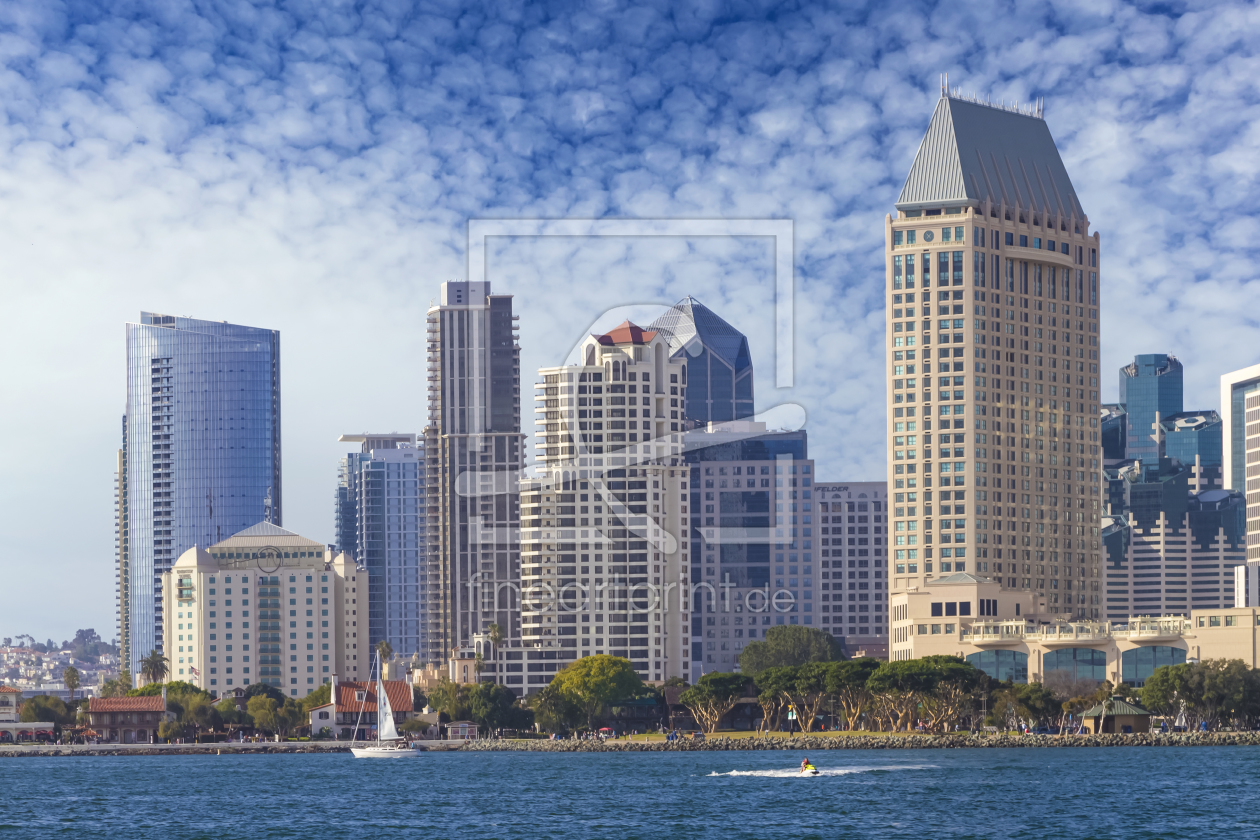 Bild-Nr.: 12165367 SAN DIEGO Skyline  erstellt von Melanie Viola
