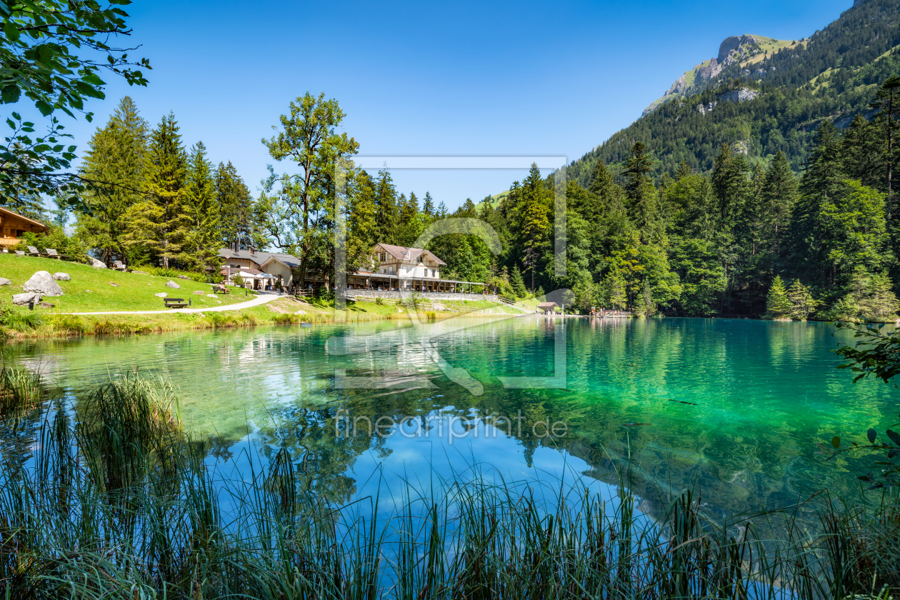 Bild-Nr.: 12168752 Blausee in der Schweiz erstellt von eyetronic
