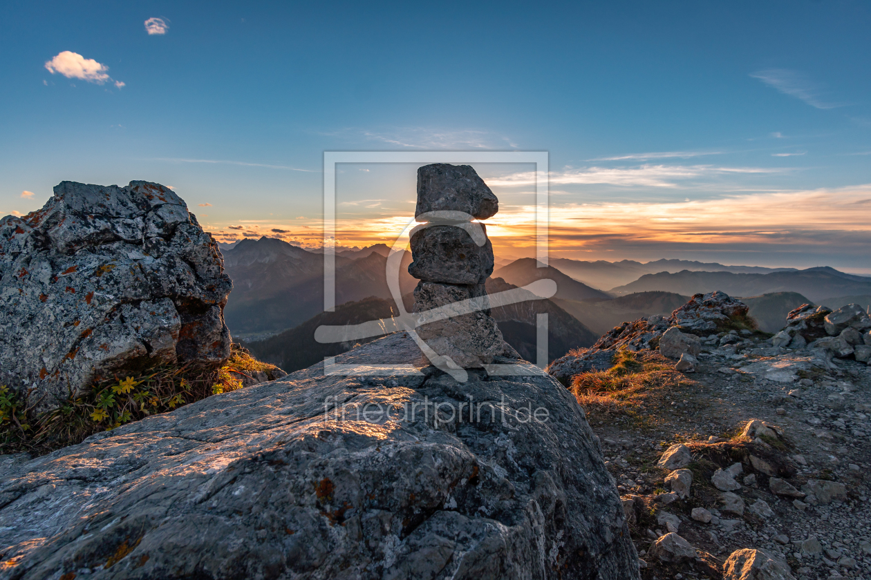 Bild-Nr.: 12171274 Sonnenuntergang am Berg erstellt von mindscapephotos