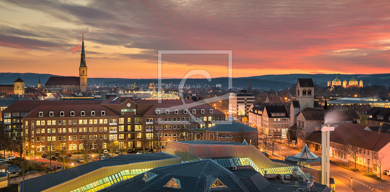 Bild-Nr.: 12174672 Skyline von Hildesheim erstellt von Mapics