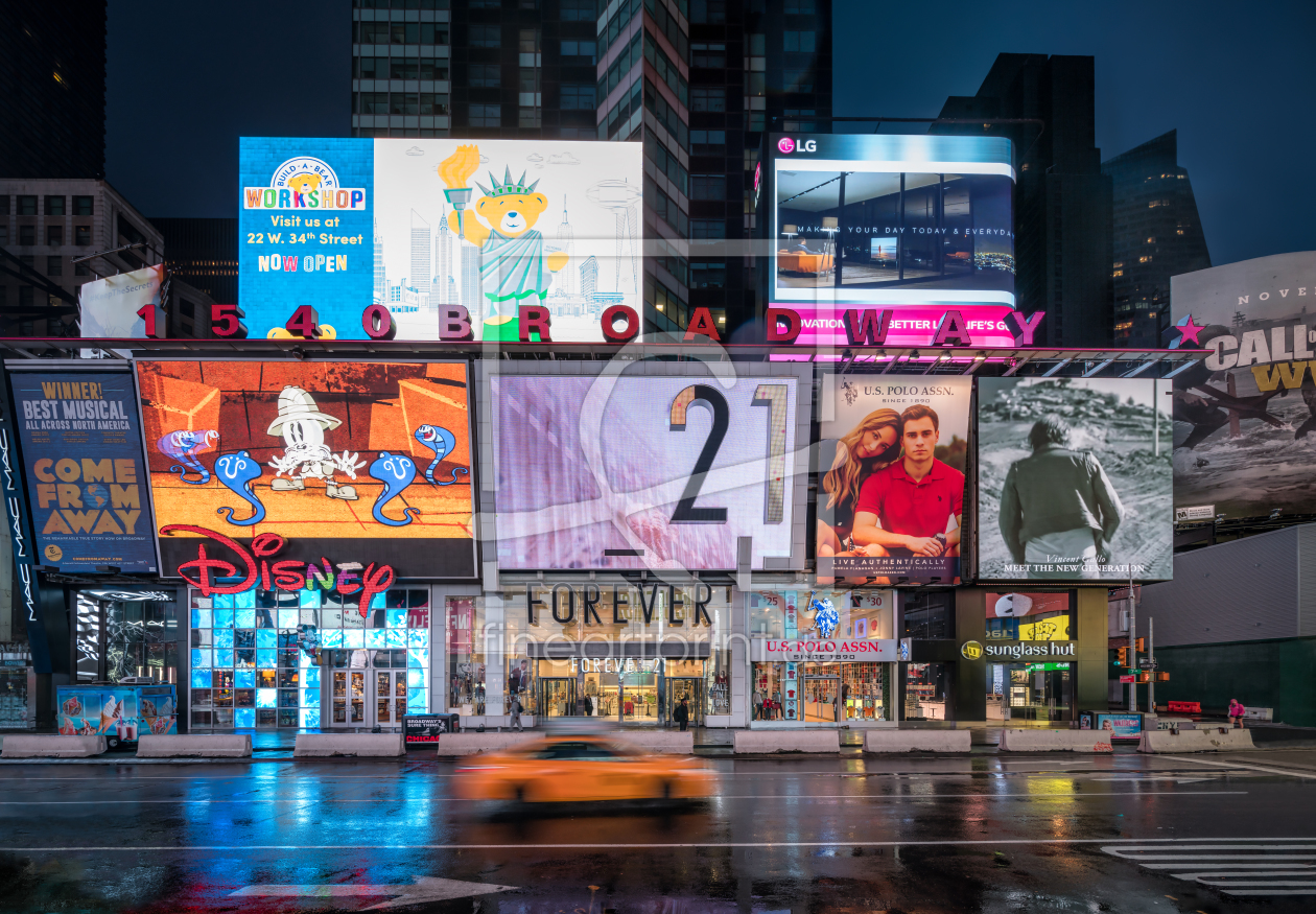Bild-Nr.: 12174697 Broadway in New York City erstellt von eyetronic